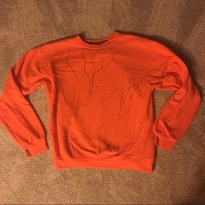 Neon Orange Tiger Sweater